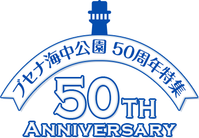 ブセナ海中公園50周年特集